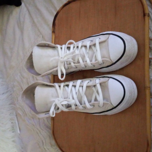 Converse Women's Chuck Taylor All Star Lift Platform Thick Sole Sneakers Sz. 6.5 - Picture 5 of 10